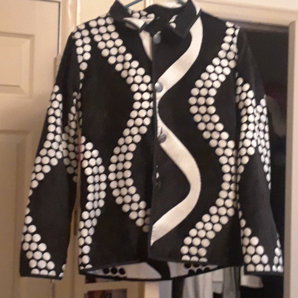 Custom made reversable blazer